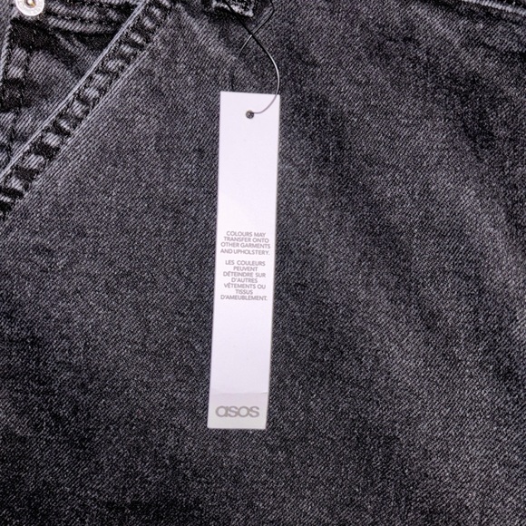 🐦⬛ ASOS DESIGN Cotton Blend Low Rise Cargo Jeans - Picture 8 of 10